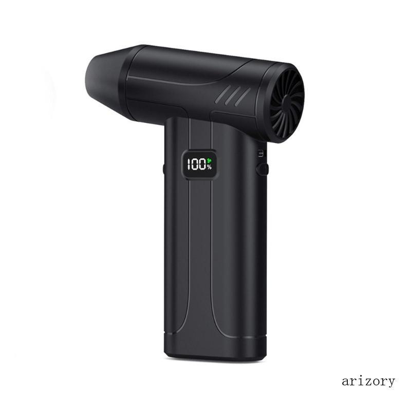 Modo Turbos Ventilador Portátil Velocidade Ajustada Ari 100000 Luz LED Do Motor RPM Incluída