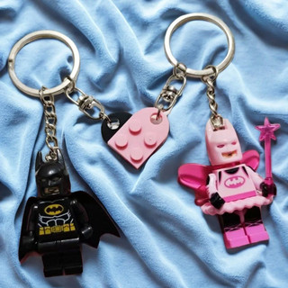 Chaveiros De Bloco De Construção De Série De Filmes Clássicos Para Casais Mini Conjunto De Modelo De Personagem 3D Bloco