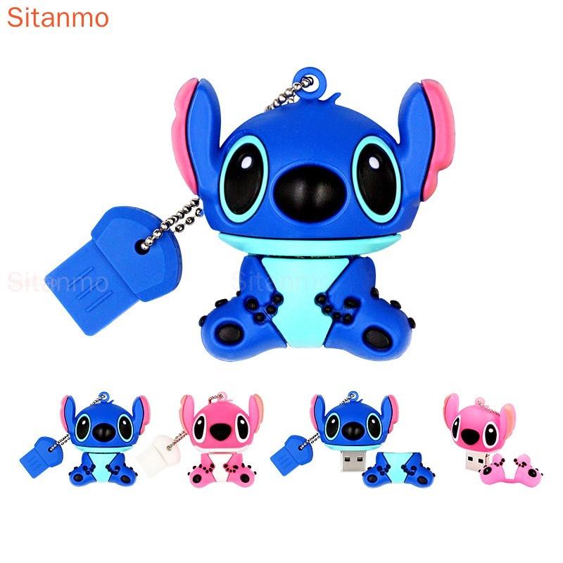 Pendrive Stilboy Cartoon 128GB 1GB 2TB Silicone Azul USB 1TB 64GB 32GB 16GB 1GB 8GB USB 2.0 8863 8863