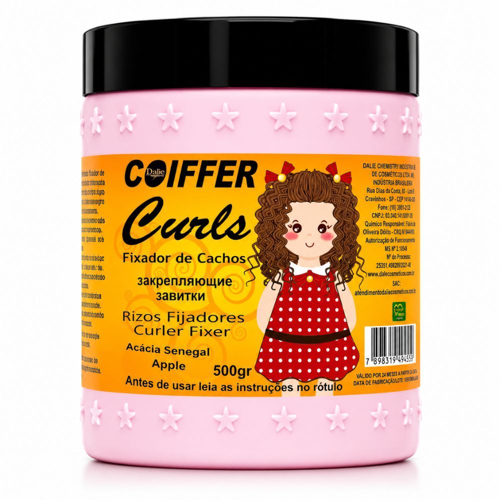 Ativador E Fixador De Cachos Curls 500g Original Coiffer