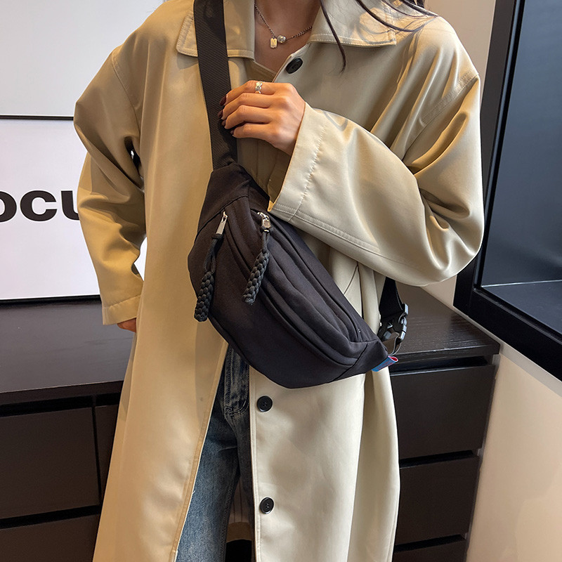 2026 novo estilo mensageiro de um ombro pequeno saco de cintura esportes ao ar livre moda pequena mochila lazer viagem s