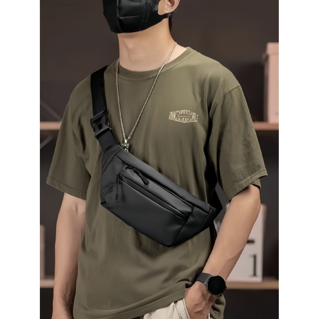 França CavienKIon bolsa de cintura única lazer esportes ao ar livre saco do mensageiro à prova dwaterproof água moda mas