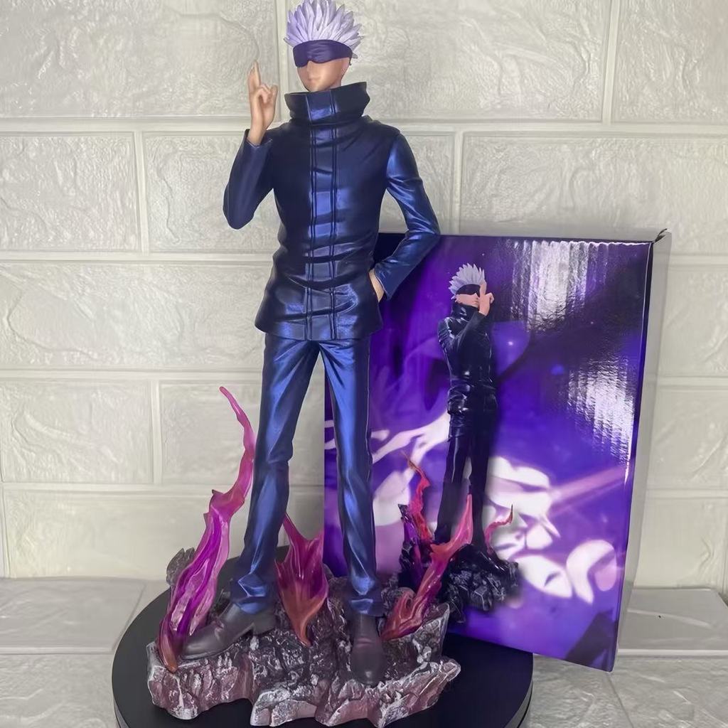 Feitiço de volta à guerra figura figura meteoro gojo Gou Virtual efeito especial estátua Desktop Anime figura Fig
