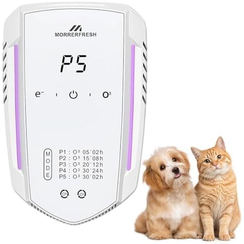Eliminador De Odor De Ozônio Para Forte 99 % Desodorizador De Maca De Gato Remoção Cocô De Cachorro Ionizadores De Ar Ca
