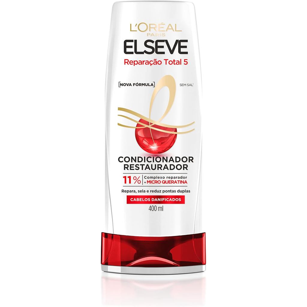 Condicionador L'Oréal Paris Elseve Reparação Total 5+ 400ml