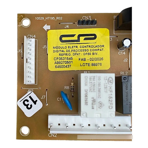 Placa Potência Geladeira Electrolux Df50x Dfn49 Dfn50 Dfw50 127/220v