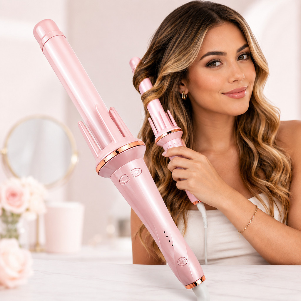 Modelador de Cachos Automático Babyliss Profissional Modelador de Cabelo Cachos Perfeitos ANJGG BRASIL
