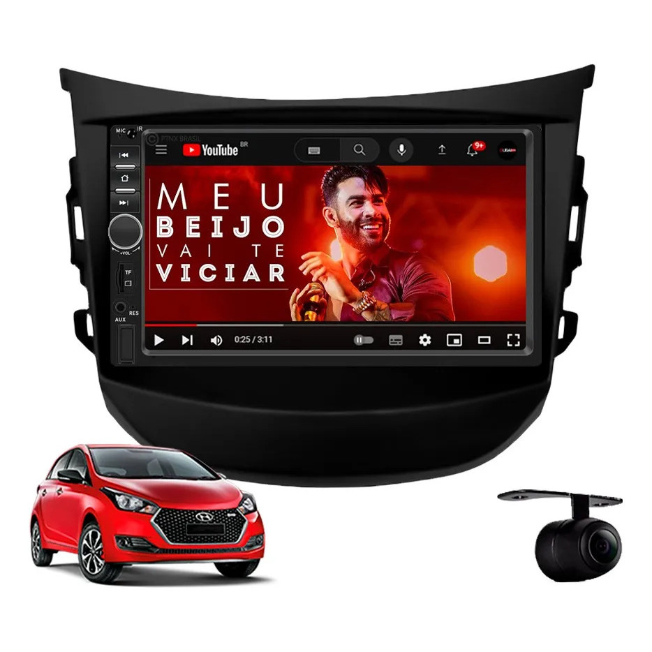 Central Multimídia Hyundai Hb20 2012 À 2019