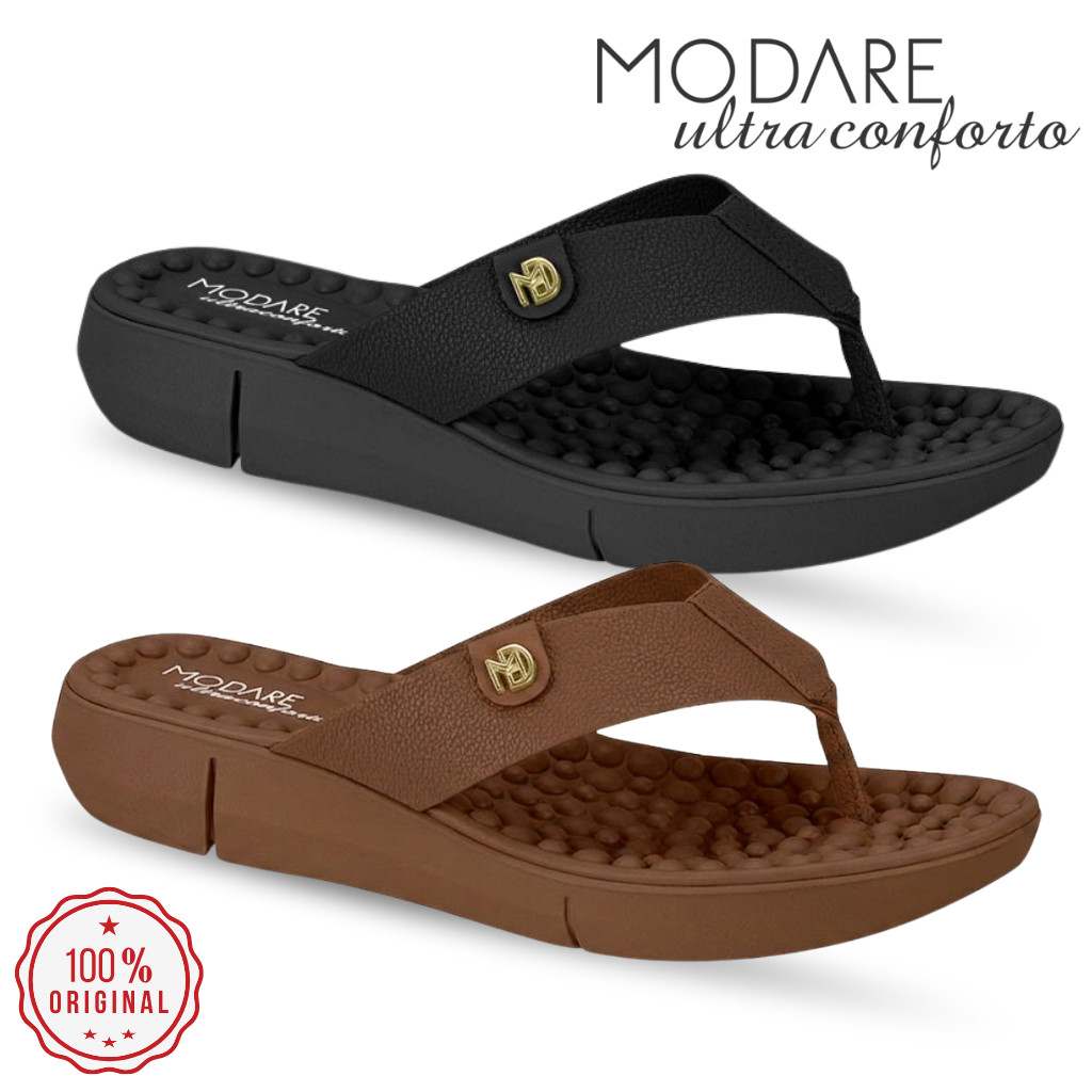 Chinelo Modare Sandália Feminina Original Conforto Esporão Fascite Ortopédica Anatômica Macia