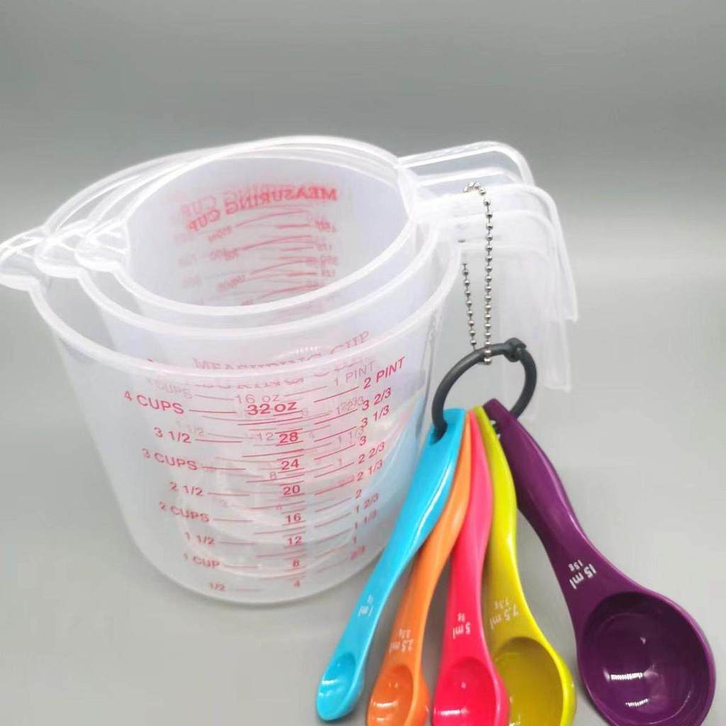 Conjunto de colher medidora colher de sal 1g ferramenta de fermento de cozinha colher escala tempero pesando cozimento g