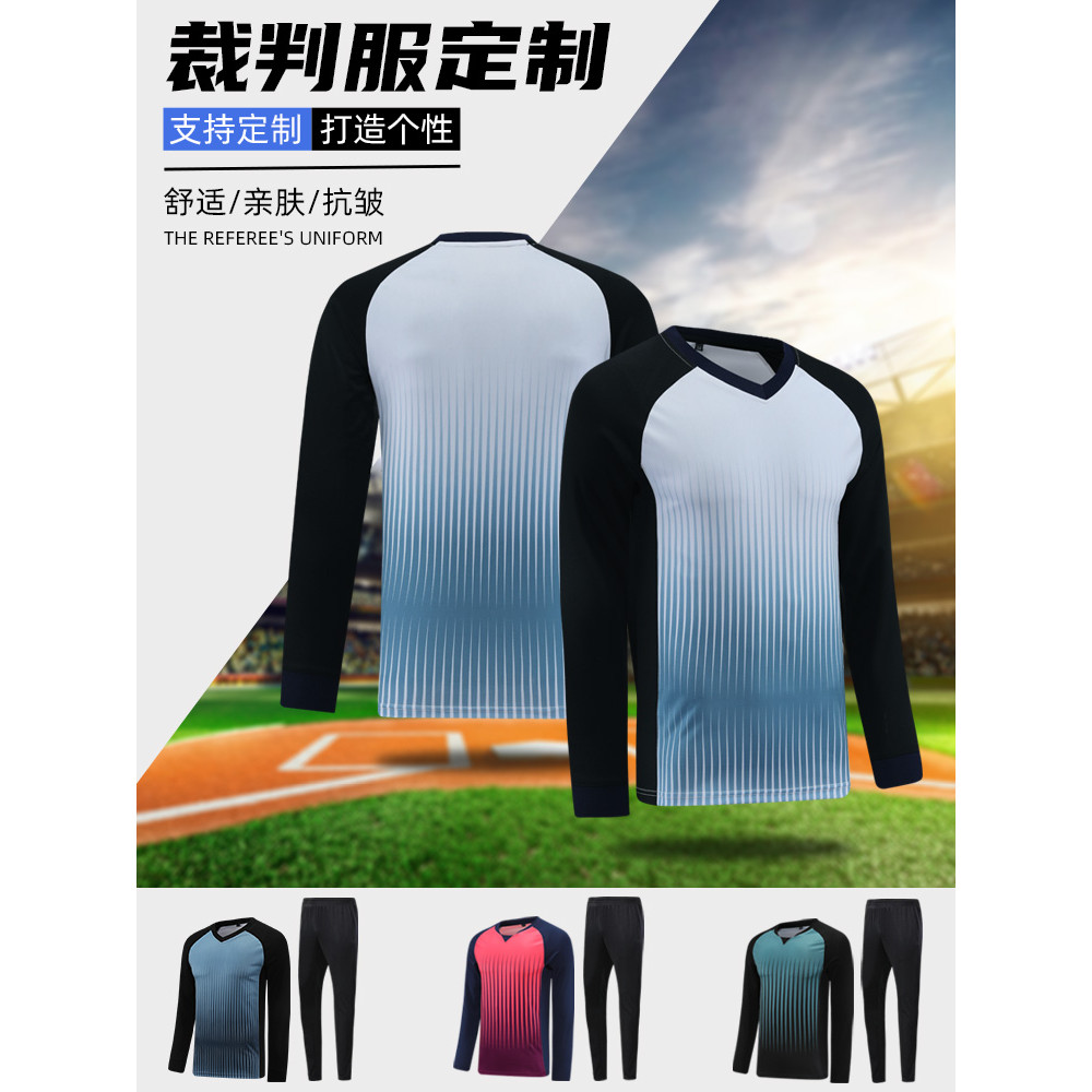 Uniforme de árbitro de basquete profissional, competição de futebol, roupas de árbitro de vôlei, manga curta, Top T