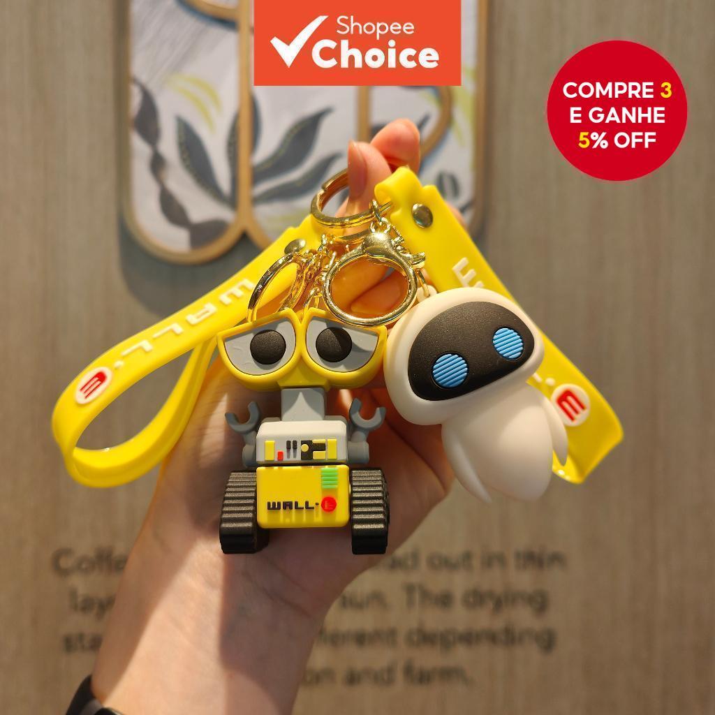 Desenho Animado Anime Robô Story WALL-E Boneco Chaveiro Mochila Pingente De Carro Brinquedo Infantil Presente De Festa