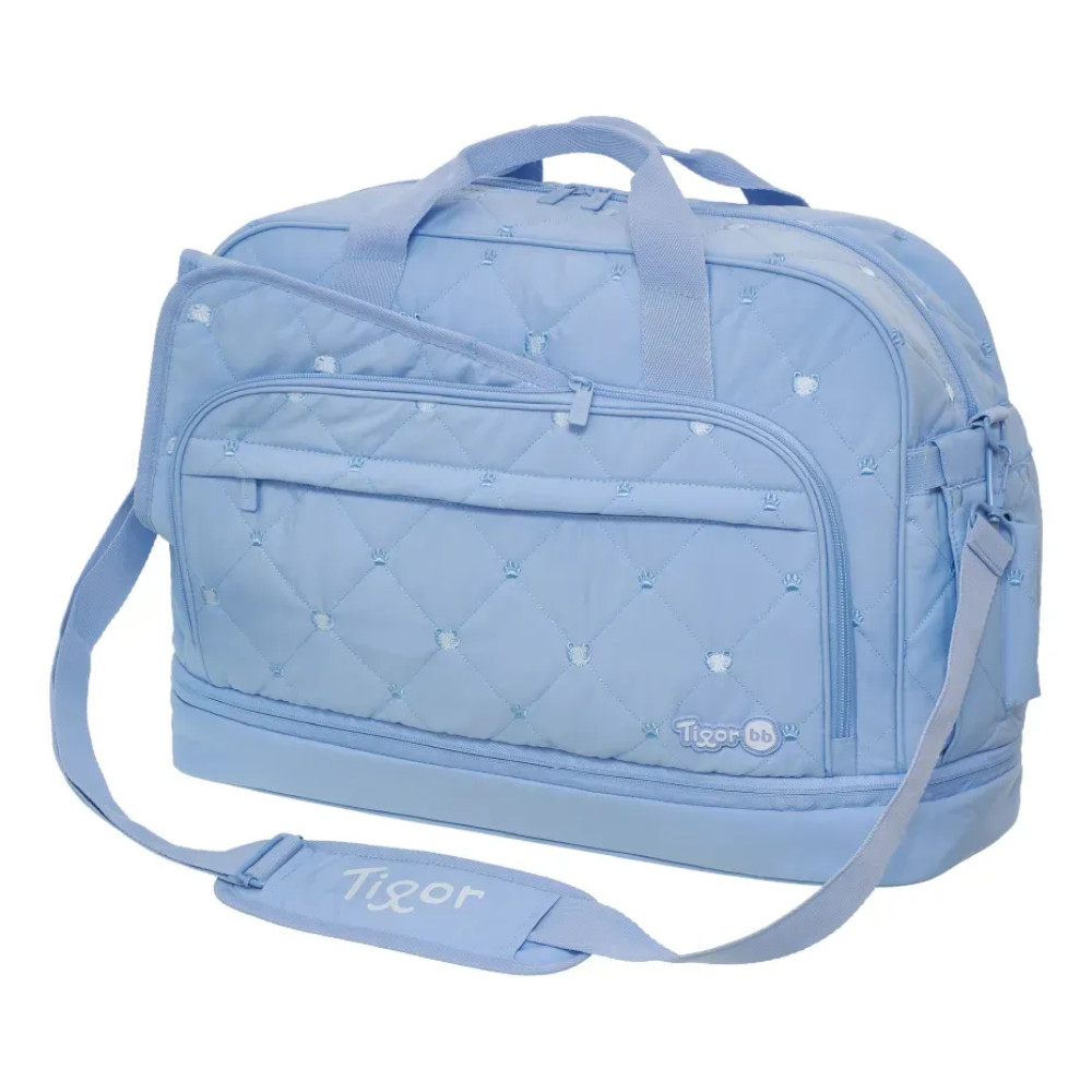 KIT BOLSA MATERNIDADE MÉDIA E GRANDE + BOLSA TÉRMICA TIGOR T. TIGRE - PACIFIC