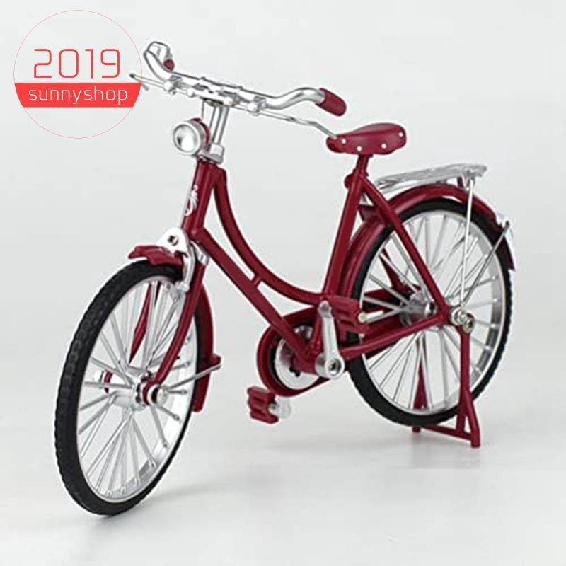 [Bestseller S] 2 Peças Modelo De Bicicleta De Metal Vintage Decoração Estatuetas Arte De Ferro Enfeites Decorativos De