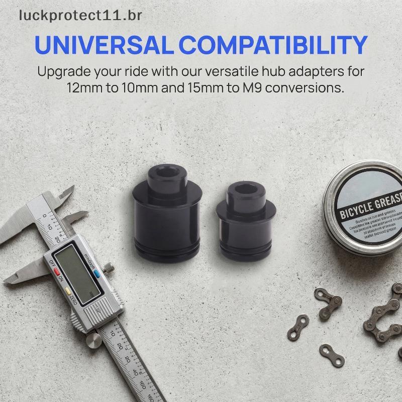 LTBR Alumínio 12mm 15mm A 9mm QR Através Do Eixo Hub Adaptador Para Mountain Bike Da Roda Traseira Leve Acessório De Cic
