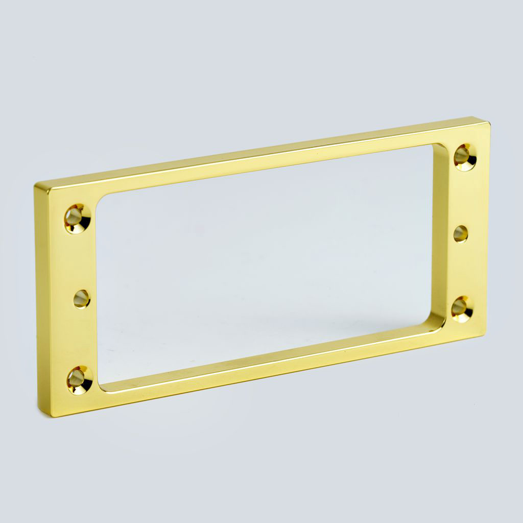 GUYKER 1 Pçs Anéis De Montagem Captador Para Humbucker Metal Capa Quadro 7 Cordas Guitarra Elétrica Ouro