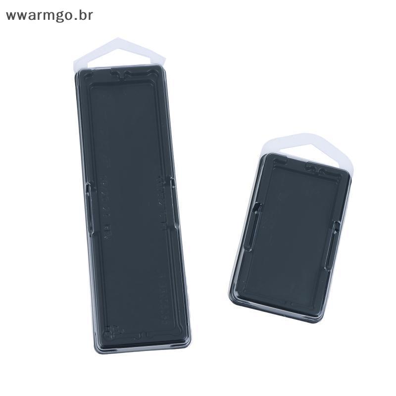 WWARM 10Pcs SO DIMM DDR DDR3 DDR4 DDR5 Caixa De Módulo De Memória Caso Protetor CPU Paaging Proteção De Chip De Plástico