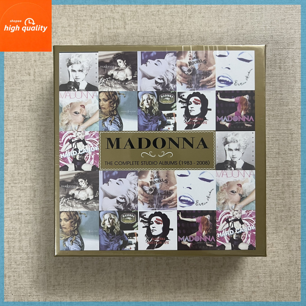 Original Madonna The Complete Studio Albums 1983-2008 11-Disc Album Box Set Brand New [Lacrado] -high quality 031