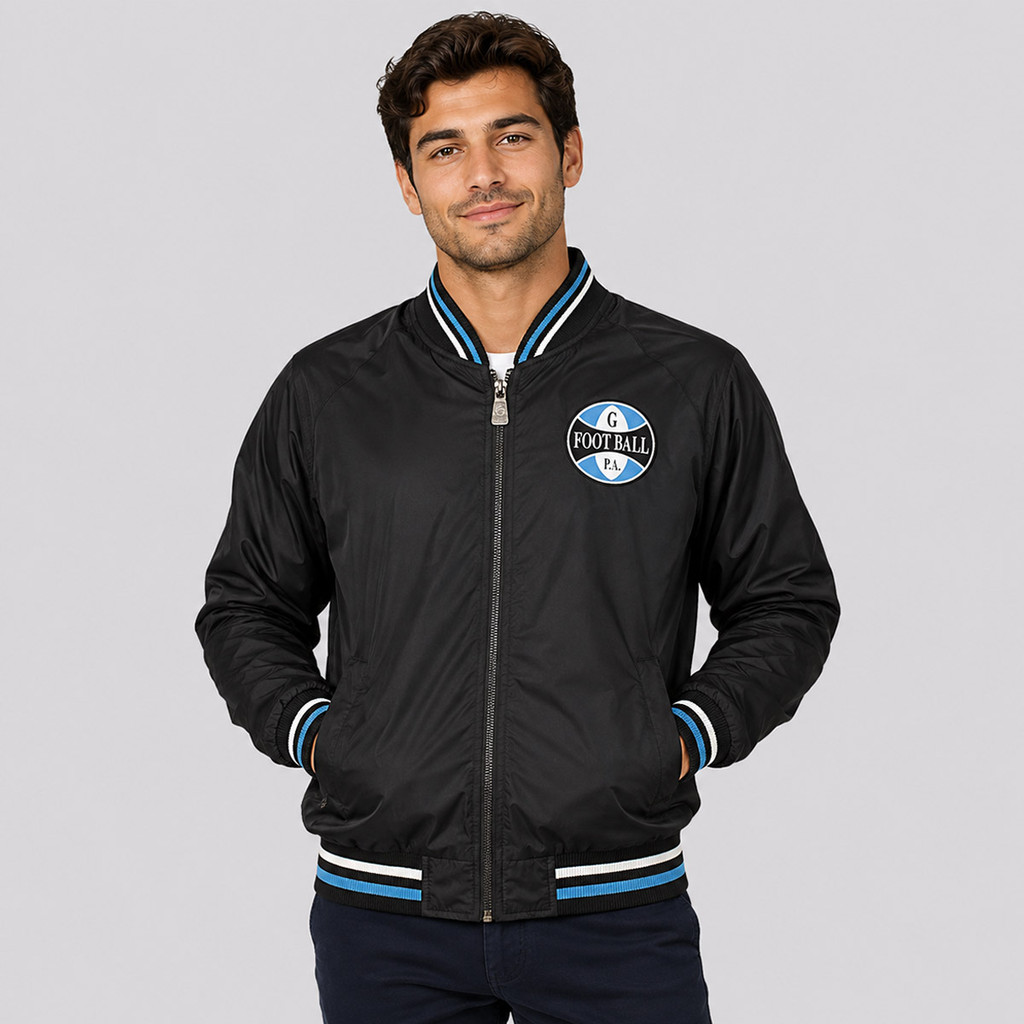 Jaqueta Grêmio Bomber Retrô Preta