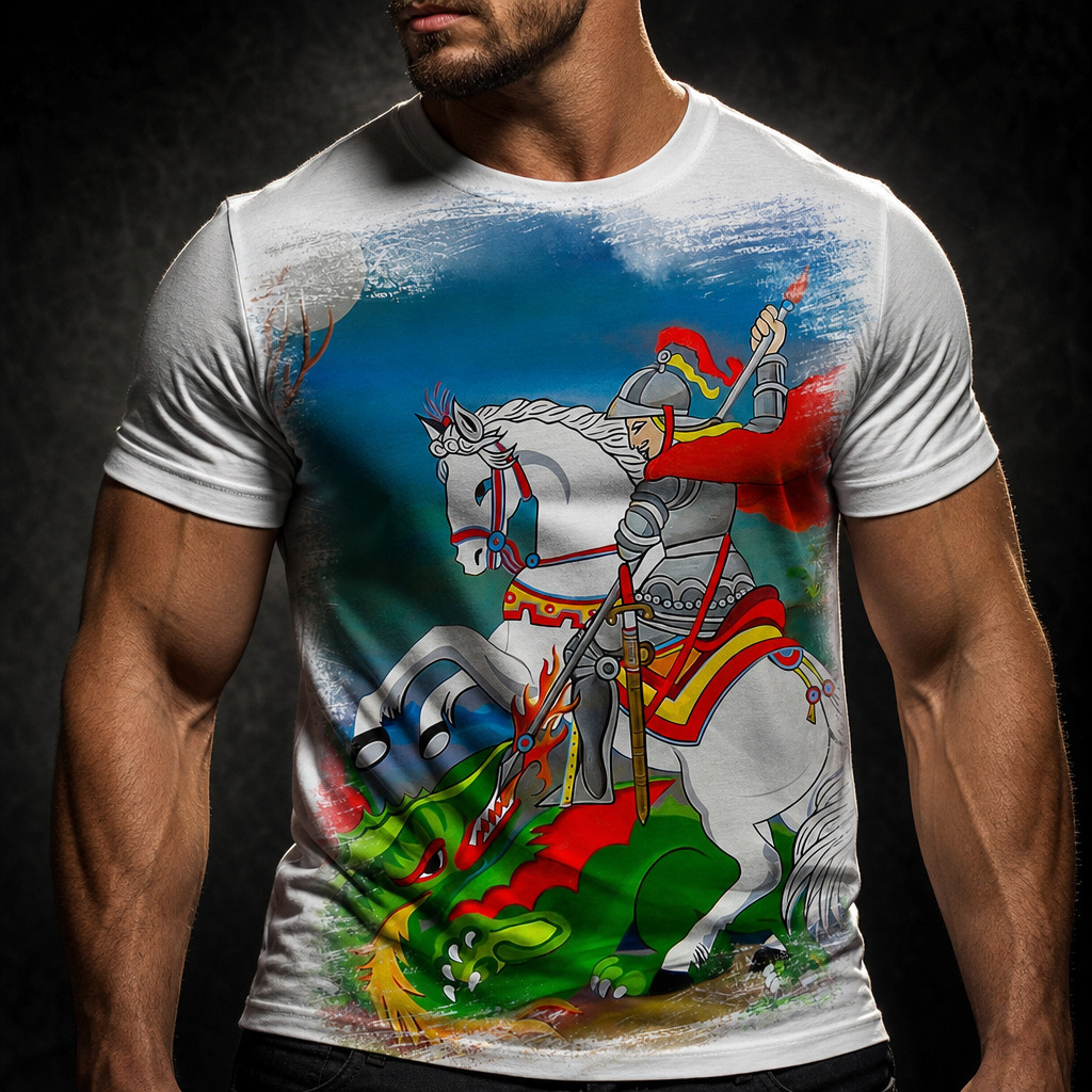 Camiseta São Jorge Santo Guerreiro 3 A