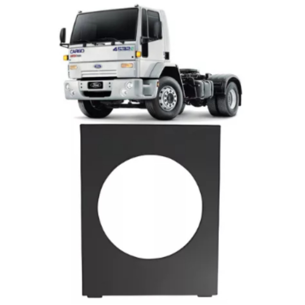 Moldura Instrumento TACOGRAFO Ford CARGO Todos - Exceto Moderno PRETO