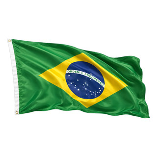 Bandeira Do Brasil Grande 150x90 Copa 2026 Poliéster Costura Mastro Resistente