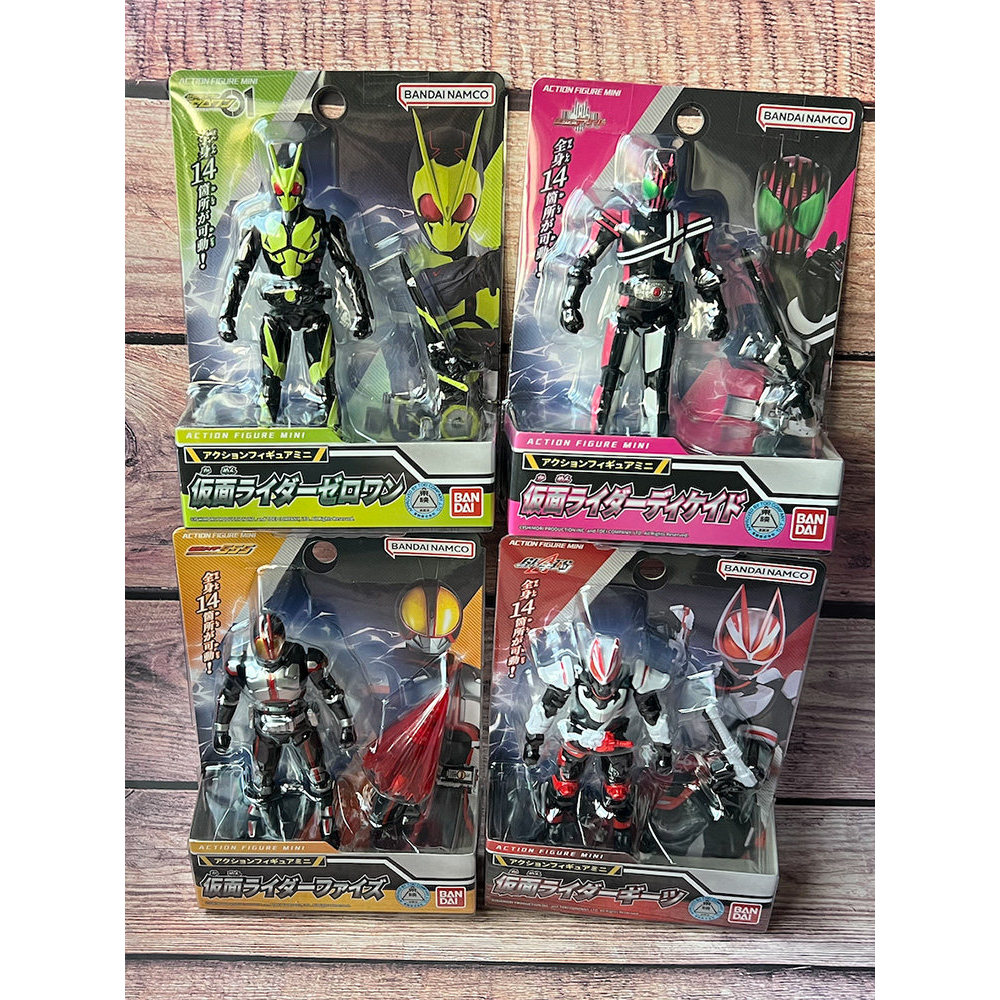 Bandai genuíno Kamen rider 555 Extreme Fox Zero um 01 imperador rider faiz Chuangqi fino Super figura de ação brinquedo