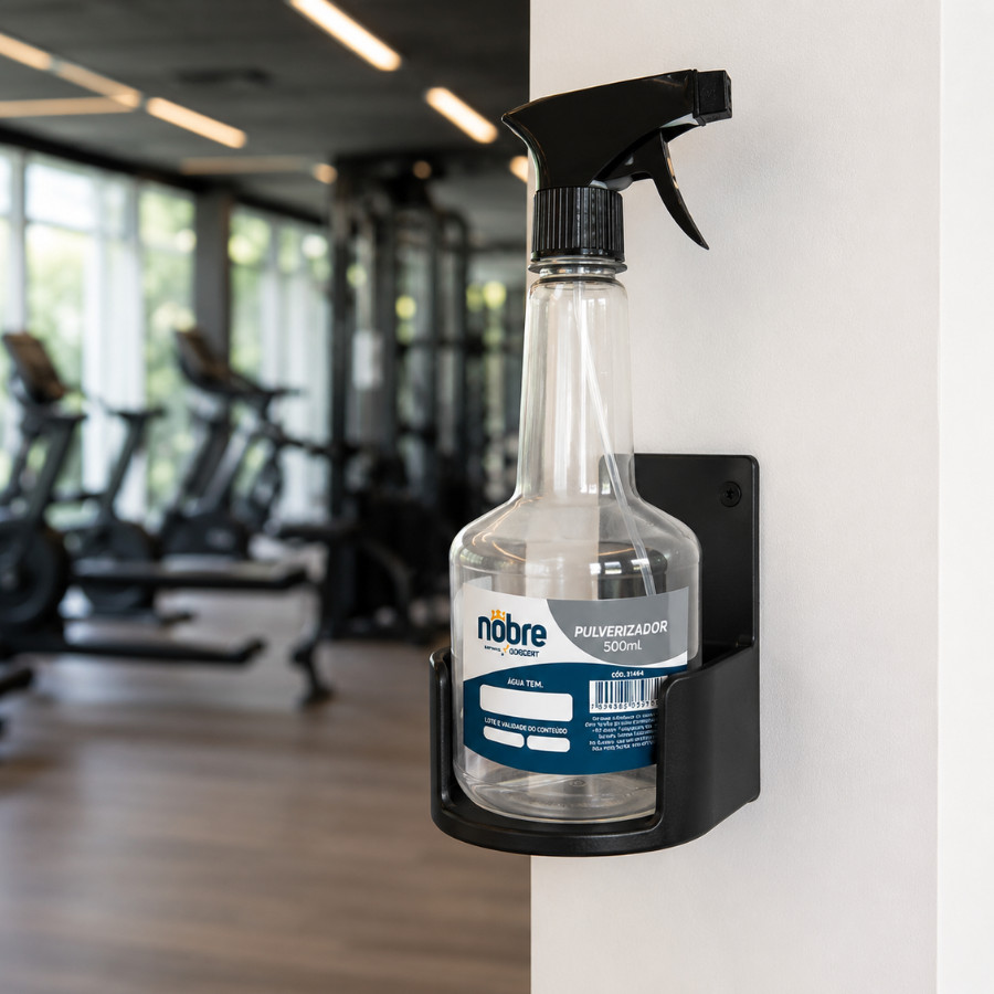 Detalhes do Kit Até 6 Unidades Pulverizador Transparente Borrifador Com Válvula Spray 500ml Marca Nobre