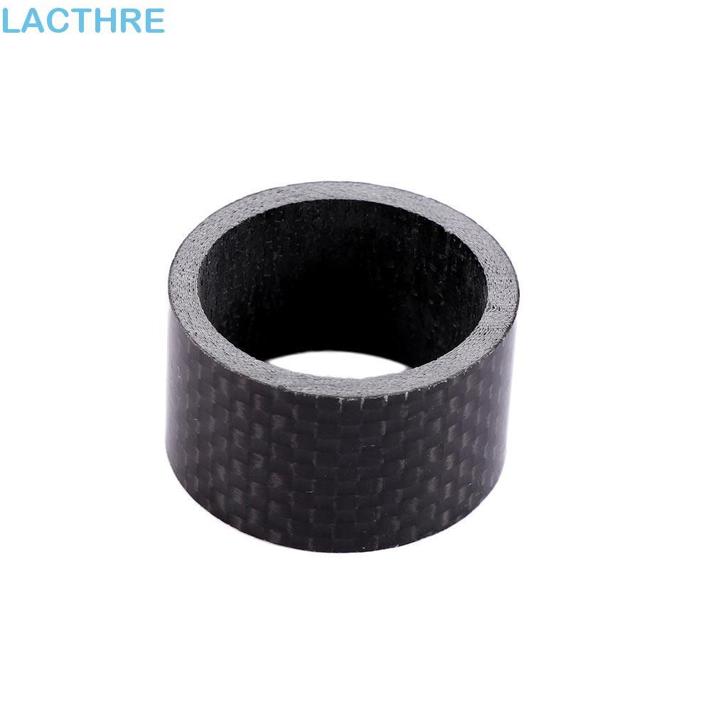 LACTHRE Espaçador Haste Da Bicicleta Acessórios De Fibra Carbono Fone De Ouvido Garfo Dianteiro 1-1/8 " Almofada De Espa