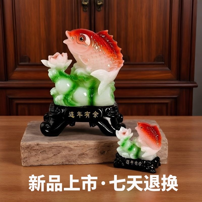 Pêndulo de peixe da sorte, decorações de Feng Shui para casa 5.22