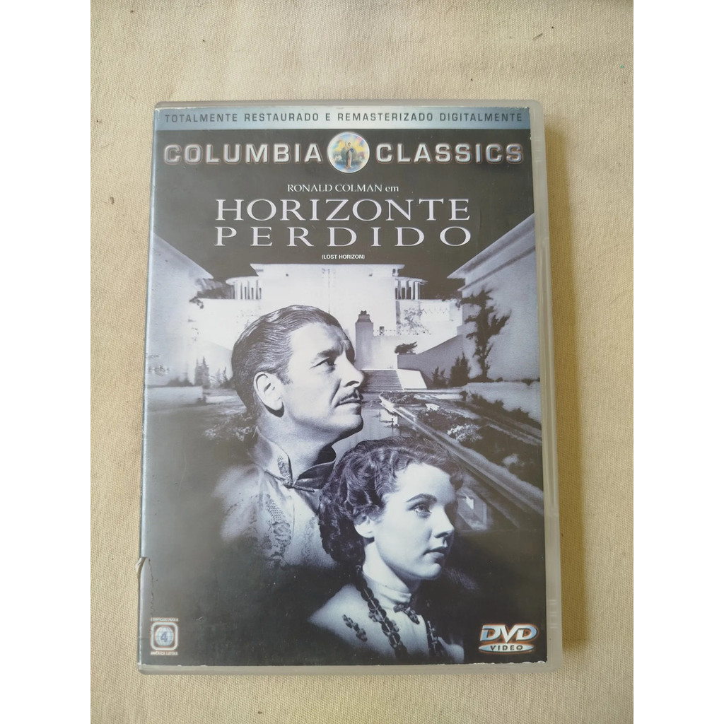 DVD Filme Horizonte Perdido 1937 Frank Capra Locadora