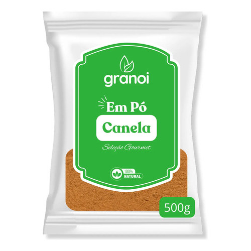 Canela Em Pó 100% Pura Importada Premium 500g Granoi