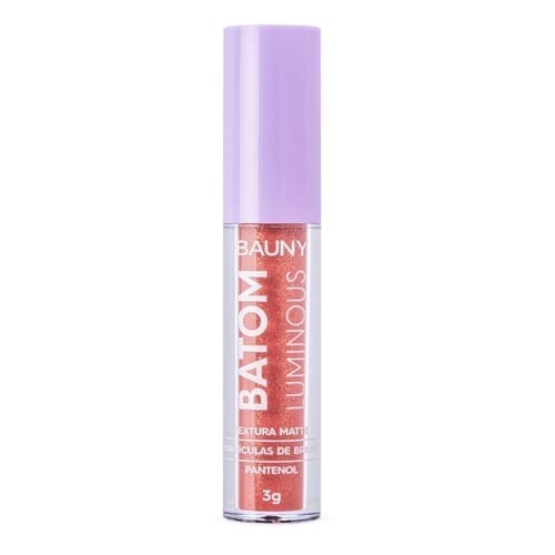 Batom Sombra Líquido Luminous Perfect 3g - Bauny