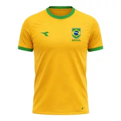 Camiseta do Brasil Diadora Campione Masculina