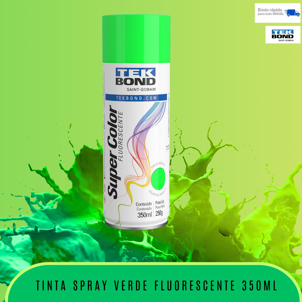VERDE FLUORECENTE 350 ML TEKBOND