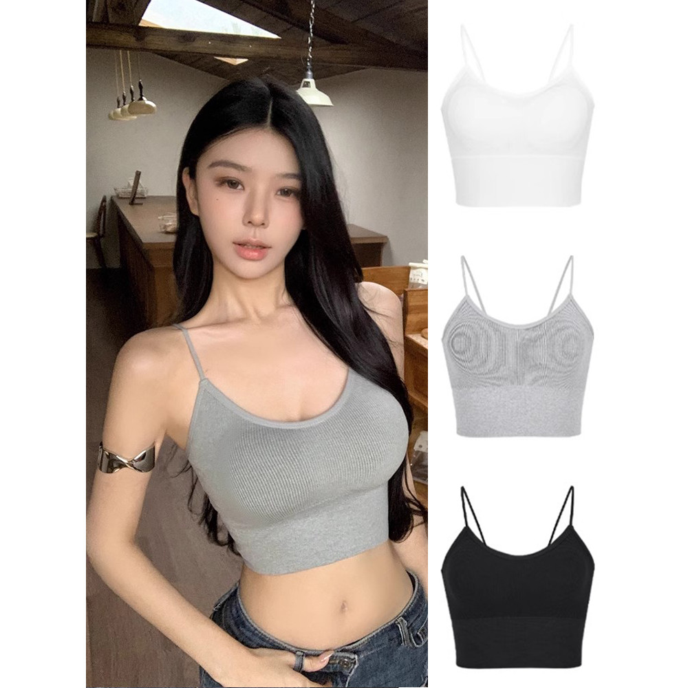 Expansão coreana engrossado olhar grande com almofada no peito camisola feminina verão novo estilo fino-ajuste mais magr