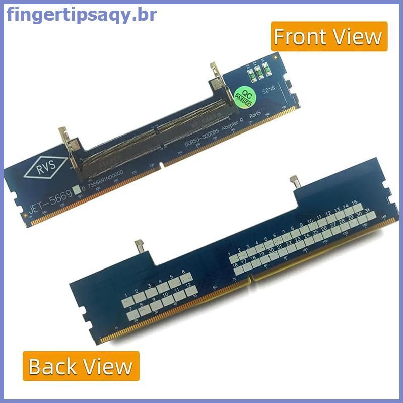 FINGE Portátil DDR5 RAM Para Desktop DDR5 U-DIMM Adaptador Proteção Conversor De Cartão De Memória DDR5 ,