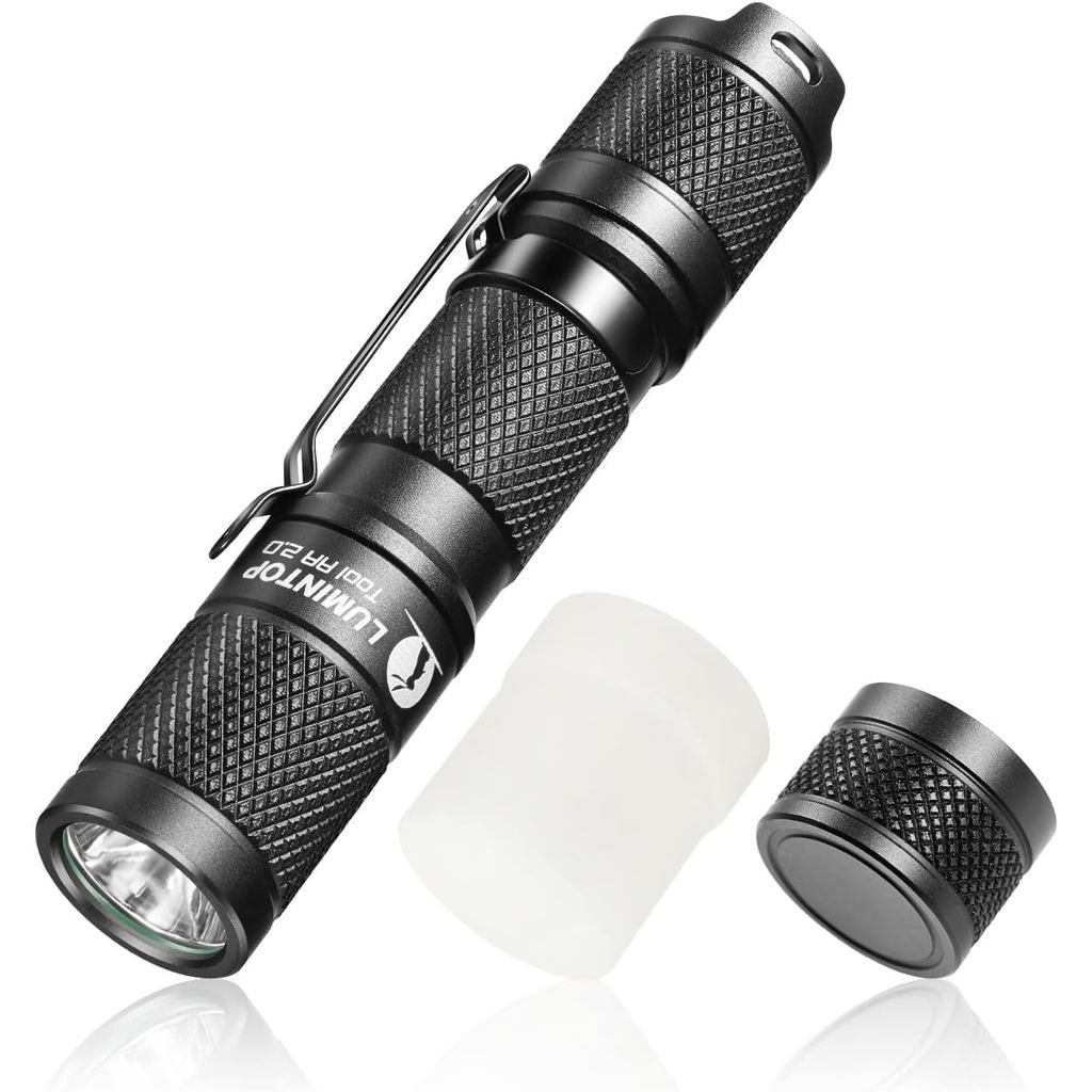 Lanterna de bolso super brilhante LUMINTOP, conjunto de ferramentas, lanterna EDC AA 2.0 com base magnética e bateria re