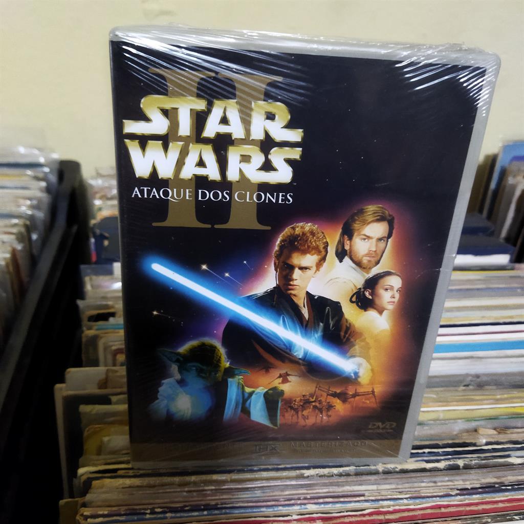 DVD star wars II ataque dos clones direção george lucas