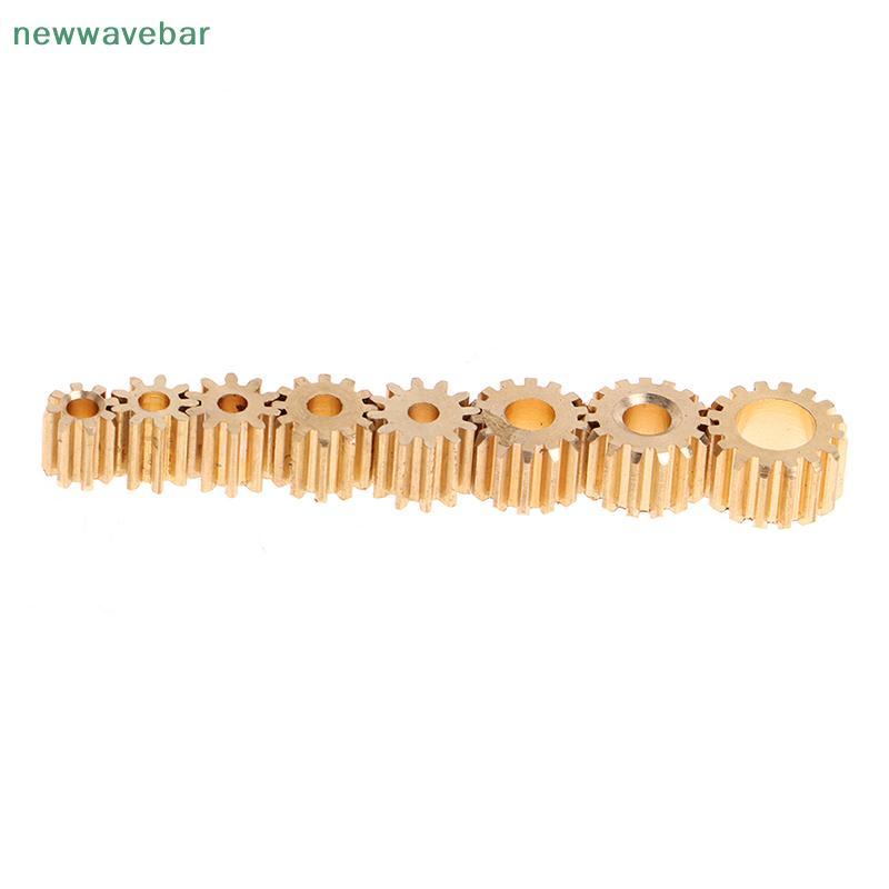 [HENGHOME] Módulo De 0.5M 8T 9T 10T 11T 12T 14T 15T 16T Dentes Engrenagem De Transmissão De Cobre Para Eixo Fit 1.98MM 2