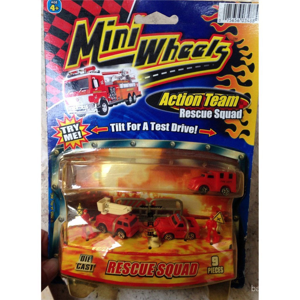 Popular Miniatura DIE CAST de Carro de Bombeiros, Caminhão de Engenharia, Caminhão de Transporte, Equipe de Resgate, Car