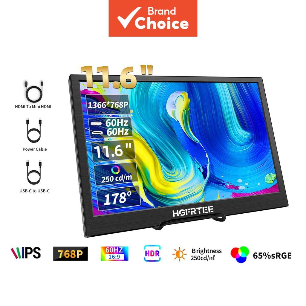 HGFRTEE Monitor de 29,5 cm Tela para Visualização de Filmes Jogos Escritório Copa Europeia e Notebook Desktop Externo