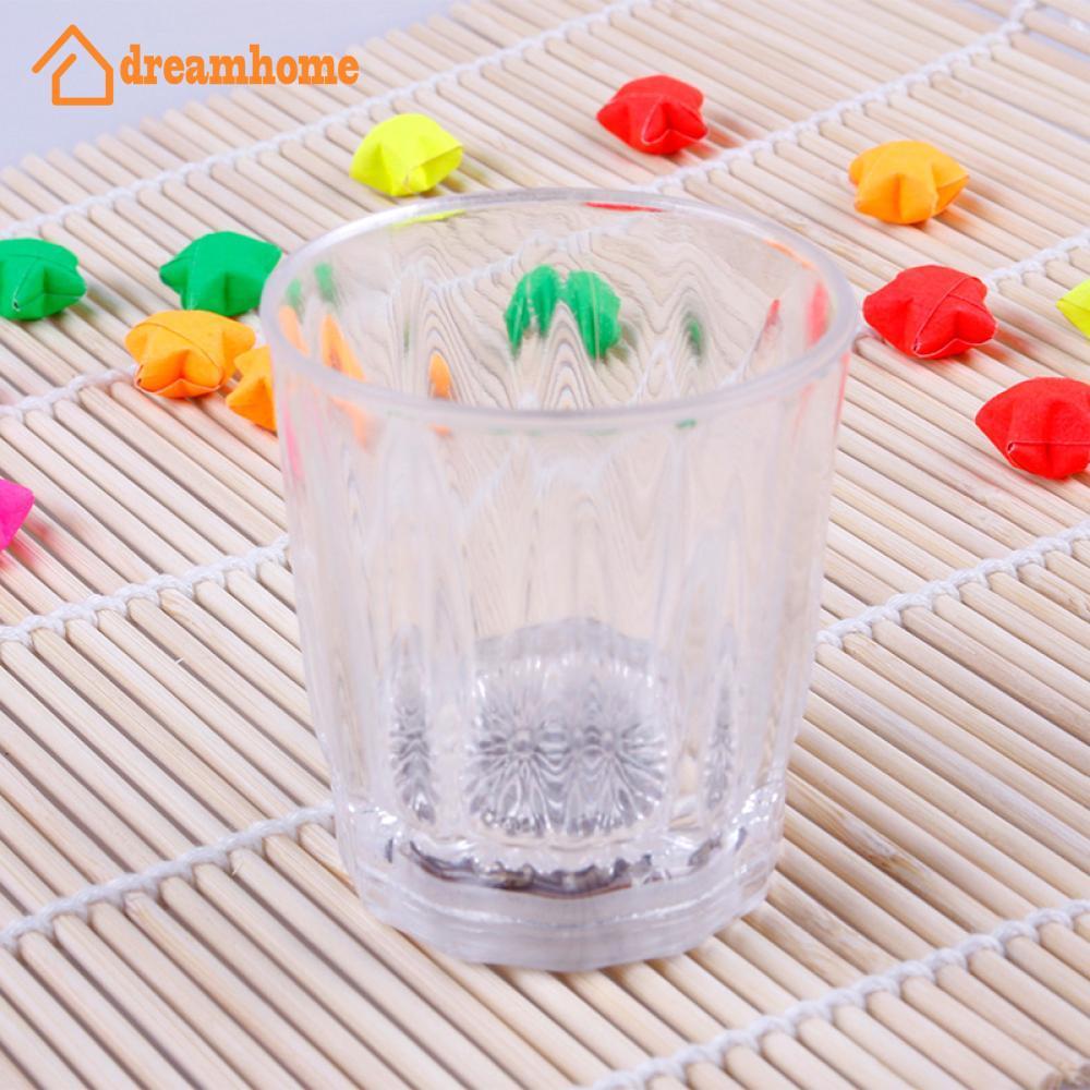 DREAMHOME 1Pc 50ml Mini LED Piscando Plástico Bebida Vinho Copo Bar Decorativo Festa Clube Caneca O5T5