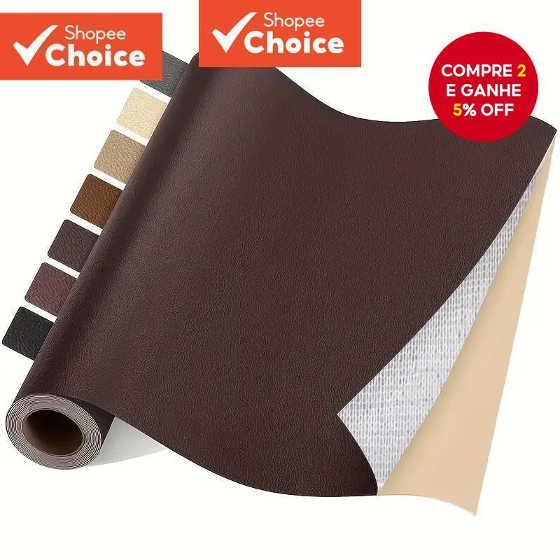 Remendo De Reparo De Couro 2 Peças 30x20cm Autoadesivo À Prova D'água Correção Para Móveis De Sofá Em Preto Branco Rosa 