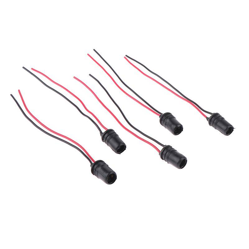 WEIYU 5 Pçs T10/T15 Lâmpada Soet Titular Extensão Da Do Carro T10 Conector Auto Trus Led Barcos BR