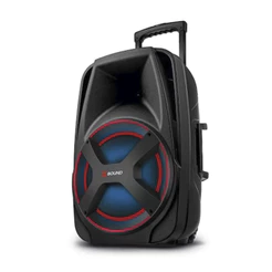 Caixa de Som Amplificada XSound CM-650-N 650W Bluetooth RGB Color Lights Bateria até 9h Mondial