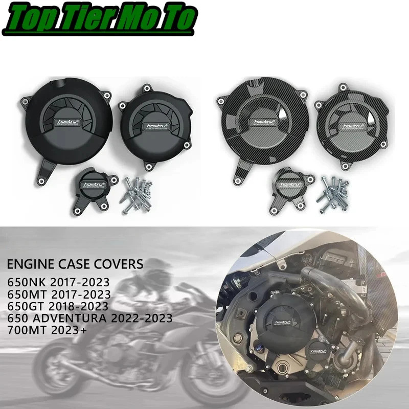 Escudo De Proteção Do Motor Da Motocicleta Modificado Capa Apto Para CF-MOTO 650NK 650GT 650MT 650TR-G 2016-2021