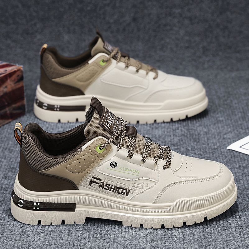 Novo estilo primavera sapatos masculinos impermeável antiderrapante Martin proteção do trabalho sapatos da moda