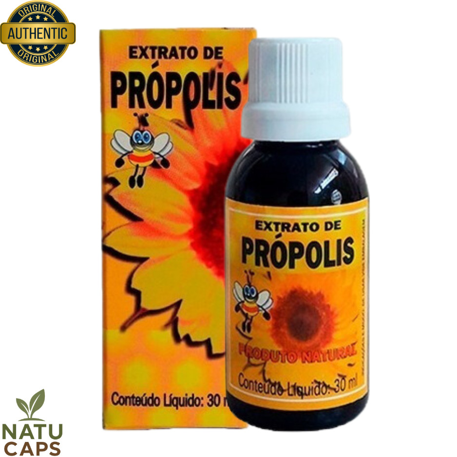 Kit 12 Extrato De Própolis Gotas 30ml Original | Máxima Economia
