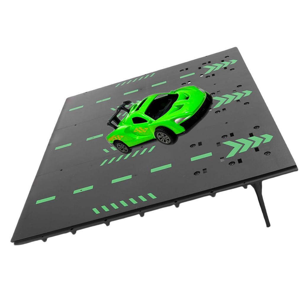 outdoor_sports.br Sunydog RC Ramp Takeoff Board Stunt Playset para carros com ABS de alta resistência 1/12 1/14